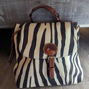 Dooney and Bourke Serengeti Zebra Print Backpack